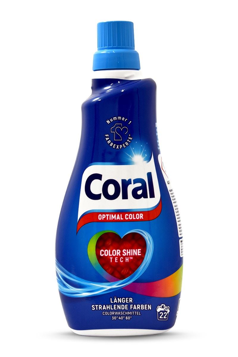 Coral 22 prania płyn do prania Optimal Color 1,1l