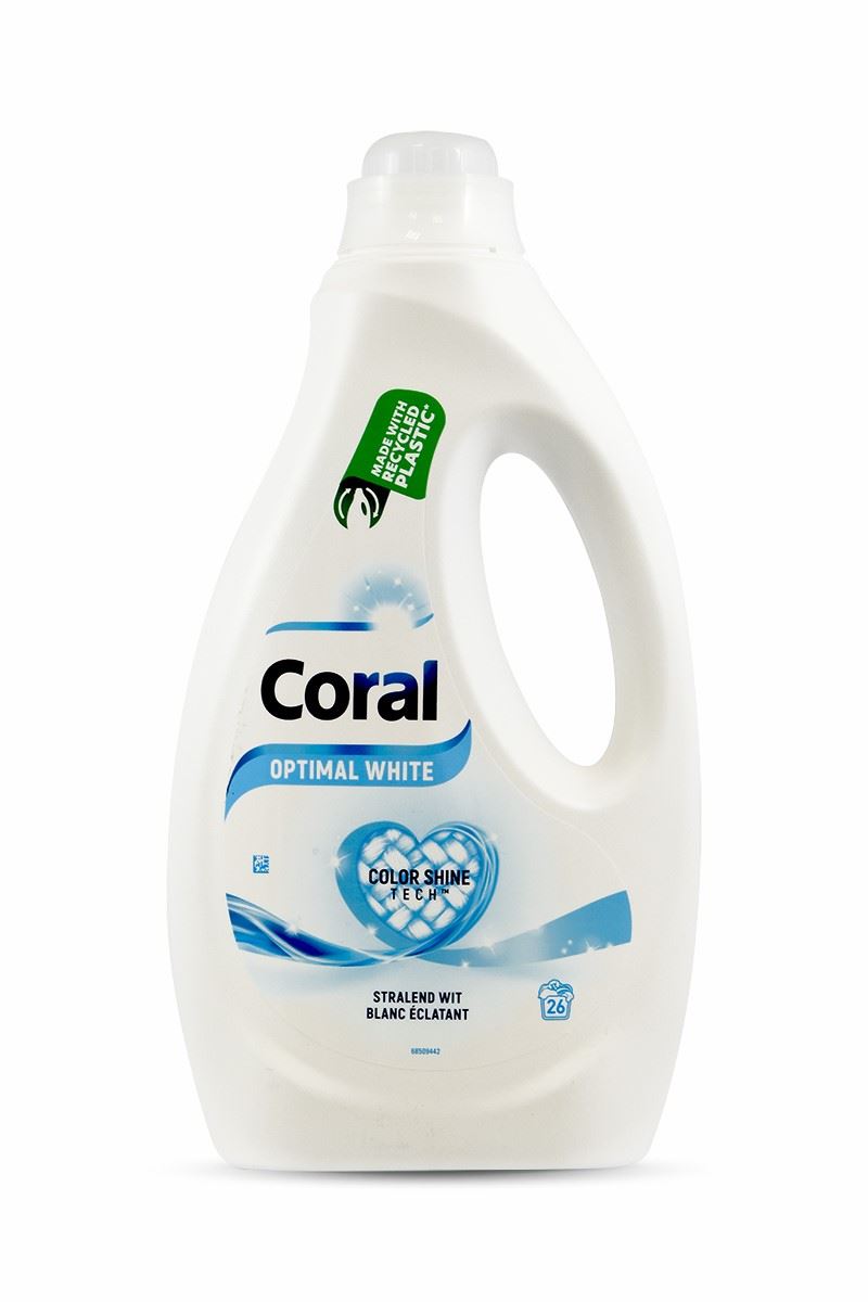 Coral 26 prań płyn do pr. 1,25l Optimal White