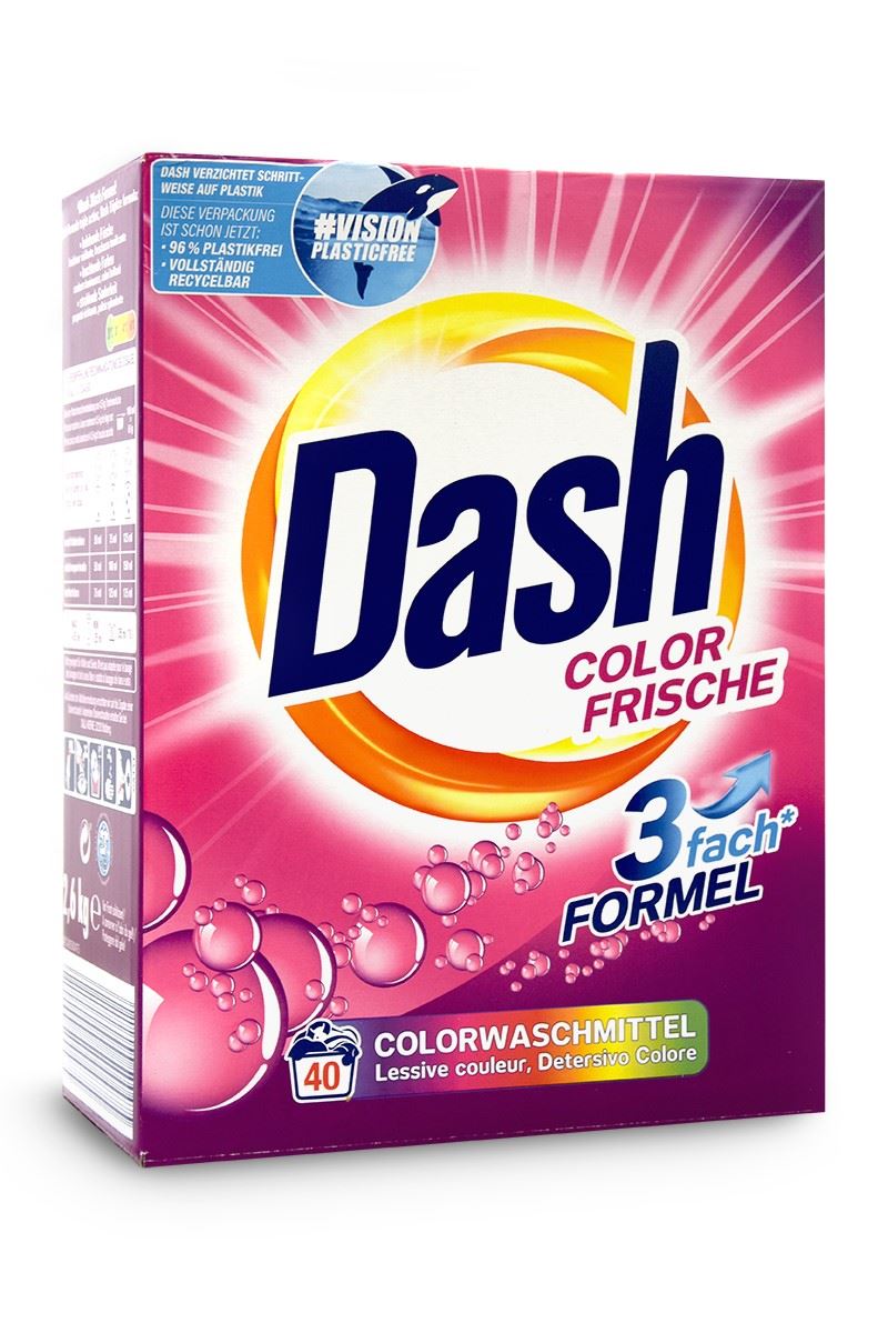 Dash 40 prań proszek Kolor 2,6kg