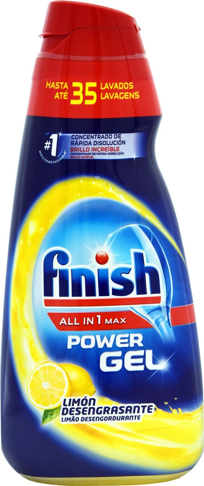 Finish 35 myć żel all in 1 MAX 700ml Limon