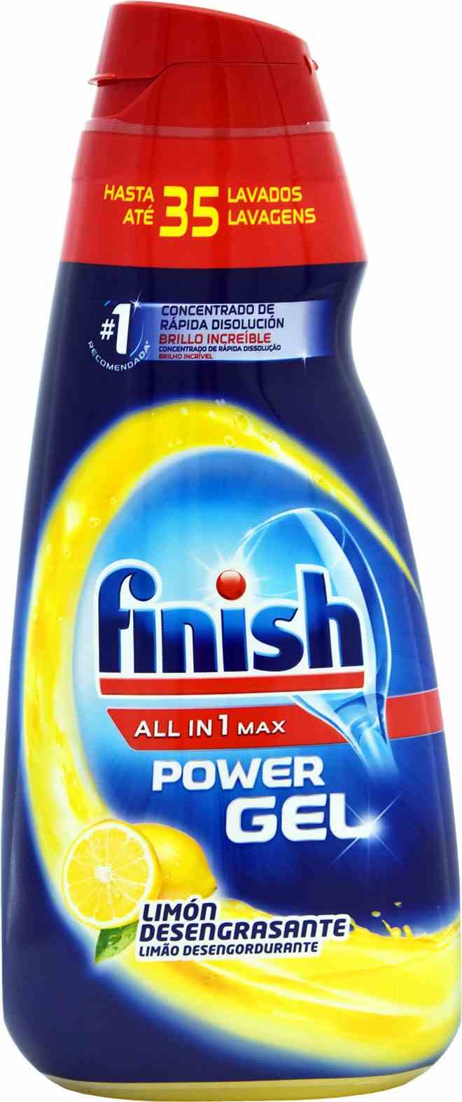 Finish 35 myć żel all in 1 MAX 700ml Limon