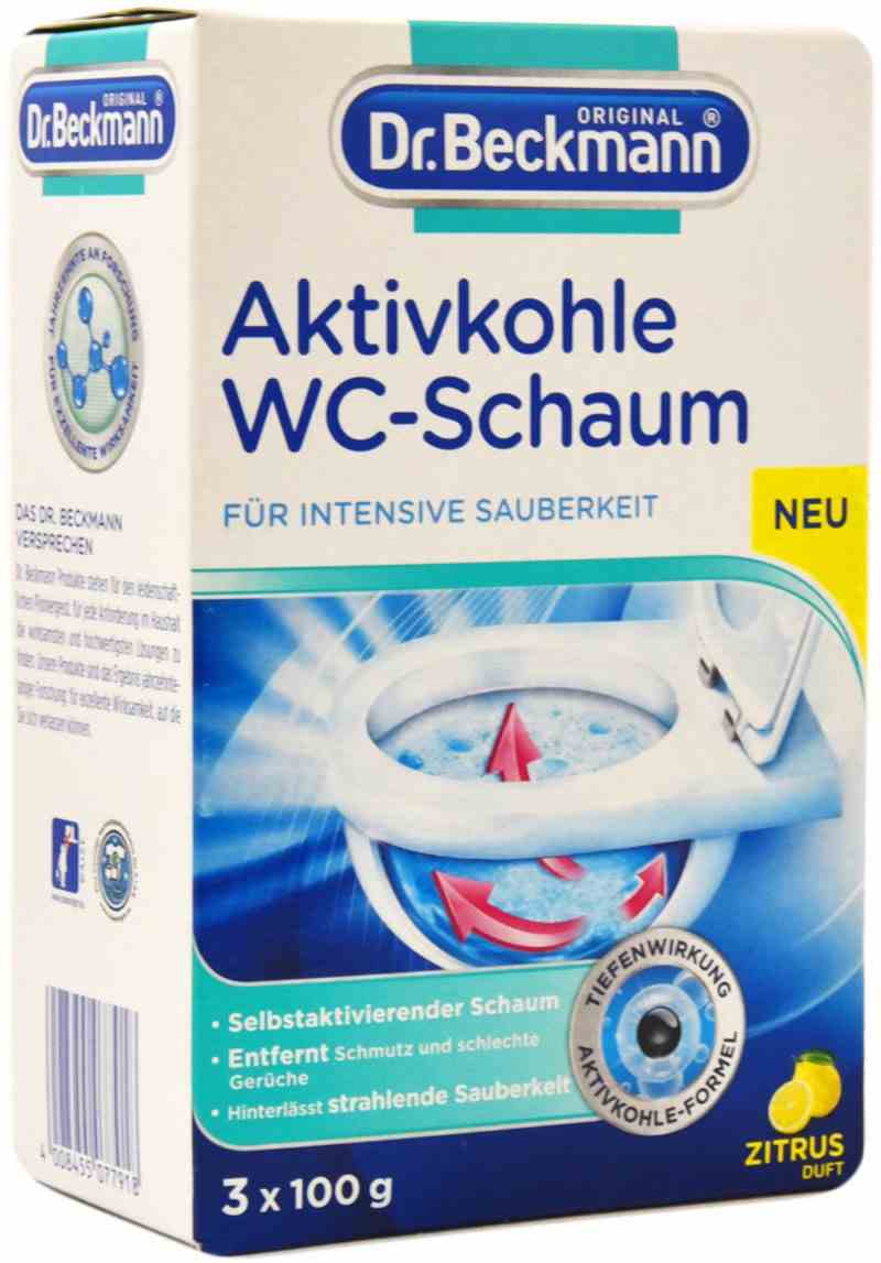 Dr Beckmann Intensiv WC-Schaum Citrus 3x100g