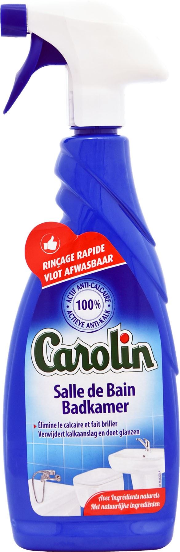 Carolin 650ml spray Badkamer do łazienek
