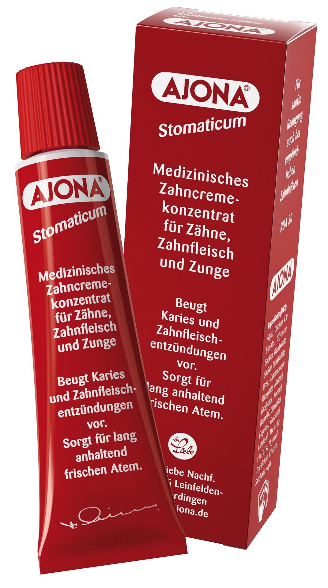 Ajona 25ml pasta do zębów na wrażliwe dziąsła