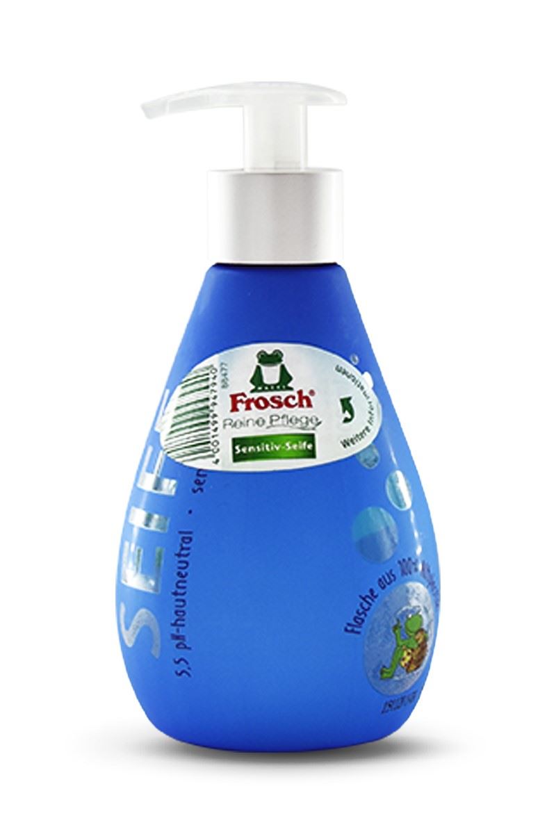 Frosch 300ml mydło w płynie Sensitiv (niebieski)