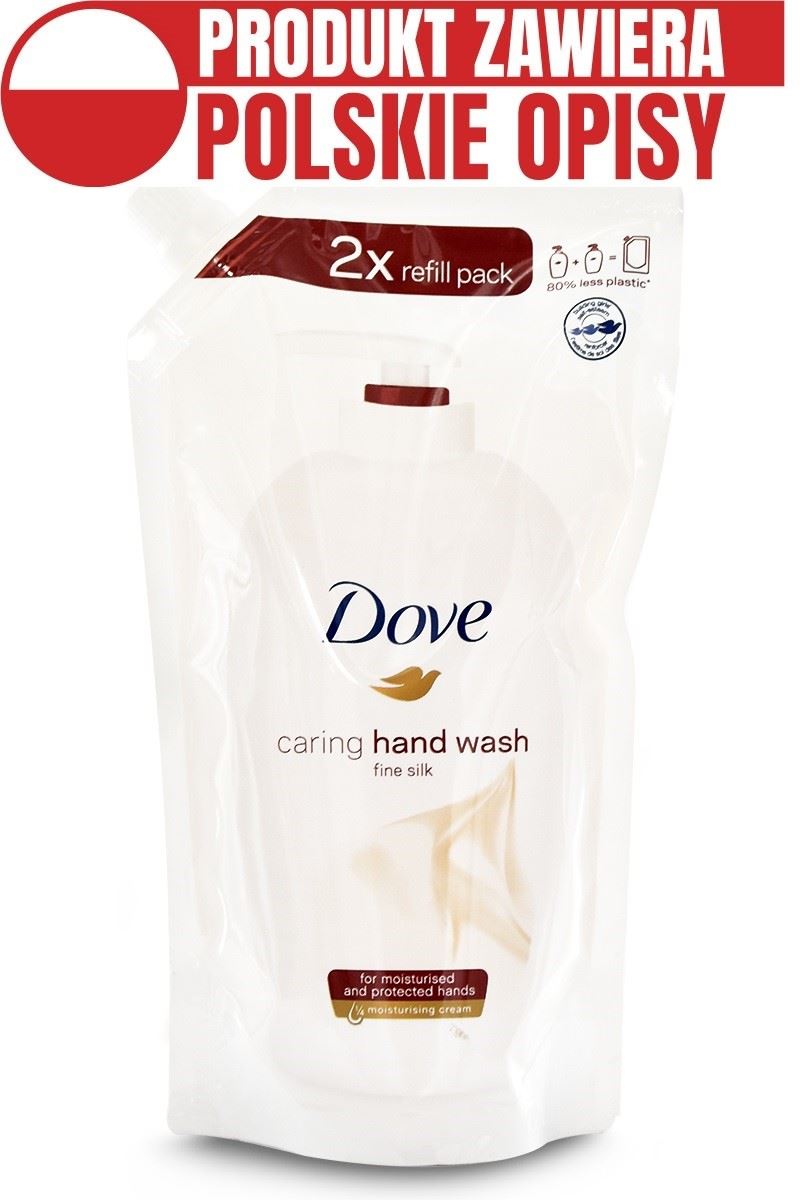 Dove 500ml mydło zapas Fine Silk