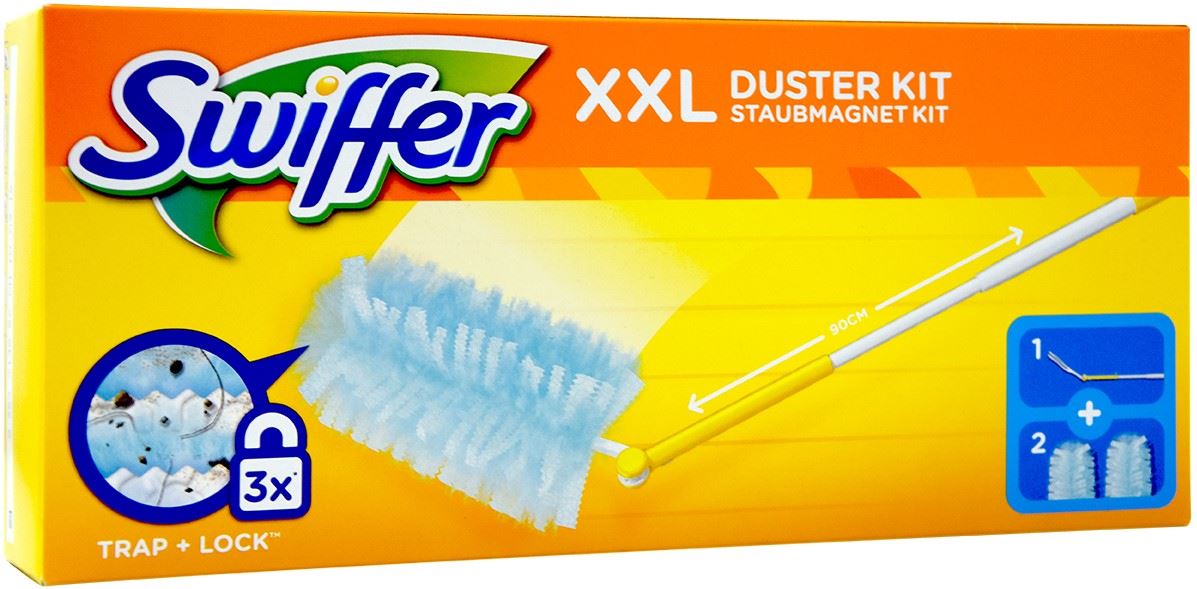 Swiffer Duster Kit XXL Miotełka teleskopowa+2 wkł.