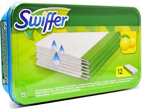 Swiffer Wet wkłady do mopa 12 sztuk Citron