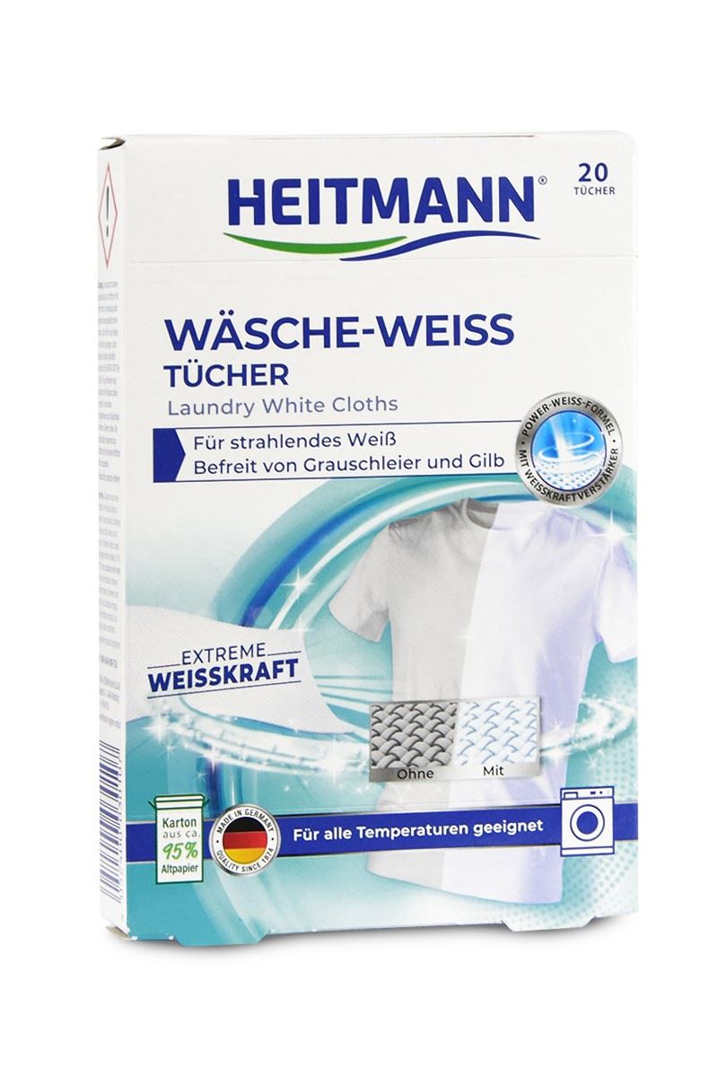 Heitmann Wäsche Weiss chusteczki wybielające 20szt